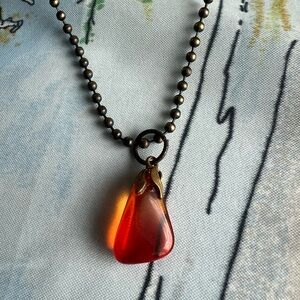 Vintage Carnelian Pendant